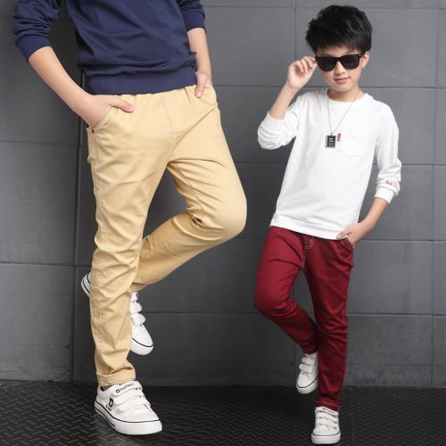 Pantalon garçon Collant en Toile de coton - Ref 2055421