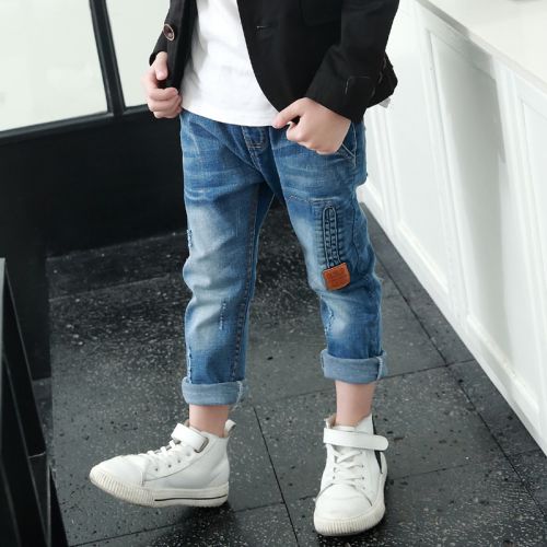 Pantalon garçon en toile - Ref 2055473