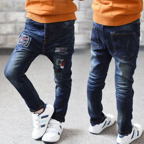 Pantalon garçon pantalon en toile - Ref 2055488