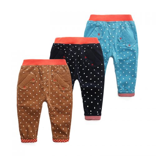 Pantalon garçon en velours côtelé - Ref 2055517