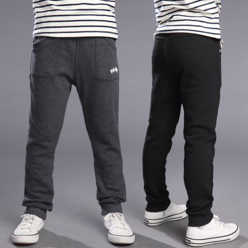 Pantalon garçon lettre DH pantalon Wei en Toile de coton - Ref 2055537