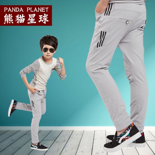 Pantalon garçon PANDA PLANET - Ref 2055564