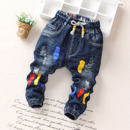 Pantalon garçon en toile - Ref 2055633