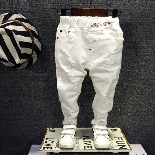 Pantalon garçon en toile - Ref 2055645