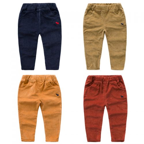 Pantalon garçon en velours côtelé - Ref 2055828