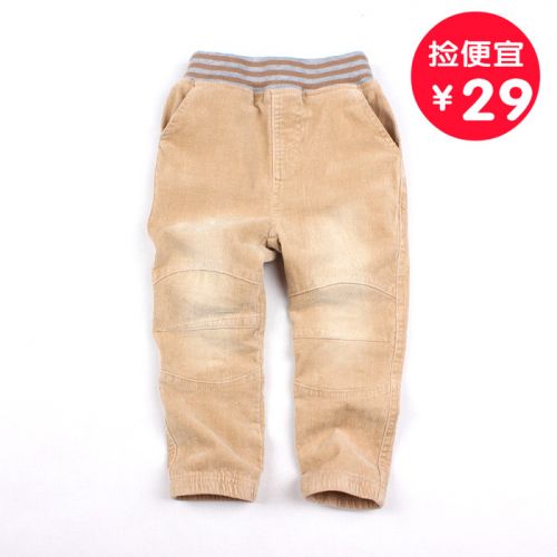 Pantalon garçon en velours côtelé - Ref 2055972