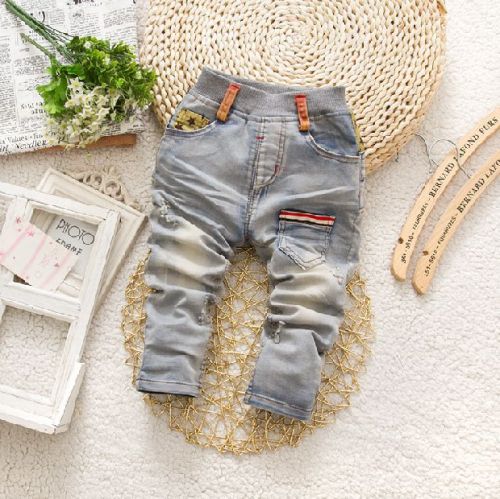 Pantalon garçon en mélange - Ref 2056237