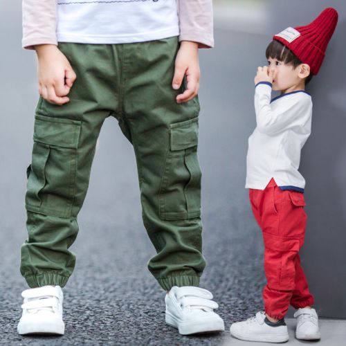 Pantalon garçon en Toile de coton - Ref 2056553