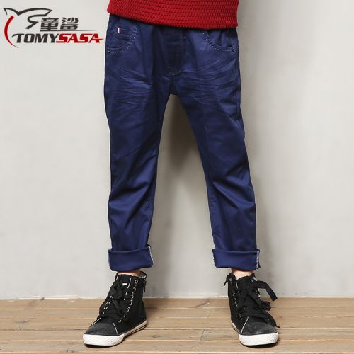  Pantalon garçon TOMYSASA en Toile de coton - Ref 2056920