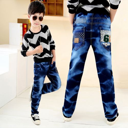 Pantalon garçon en toile - Ref 2057031