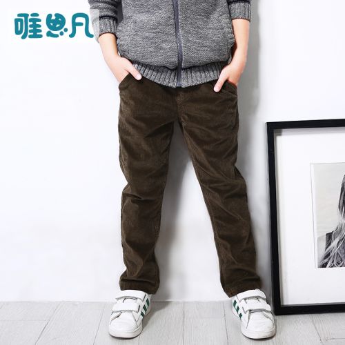 Pantalon garçon WISEFIN en Toile de coton - Ref 2057251