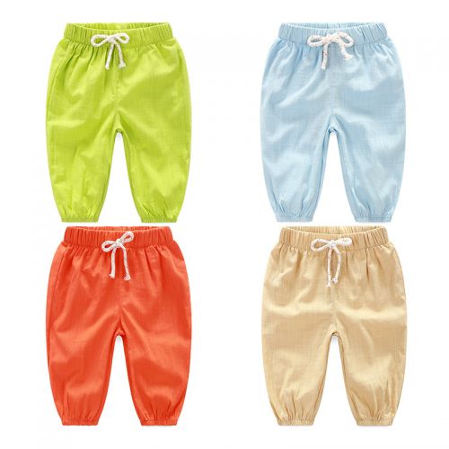 Pantalon garçon en Toile de coton - Ref 2057442