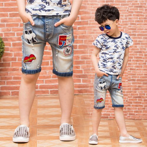 Pantalon garçon en Toile de coton - Ref 2057600