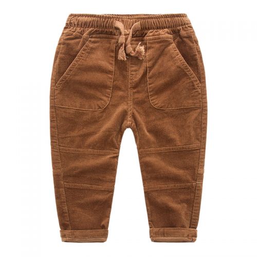 Pantalon garçon en velours côtelé - Ref 2057648