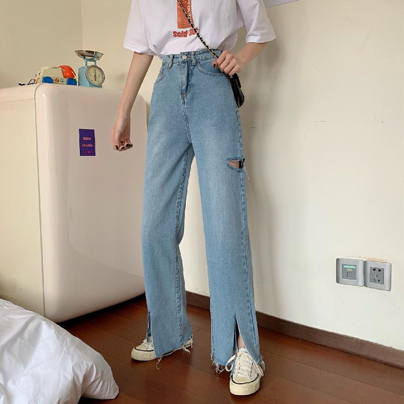 Pantalon léger femme en coton - Ref 3429909