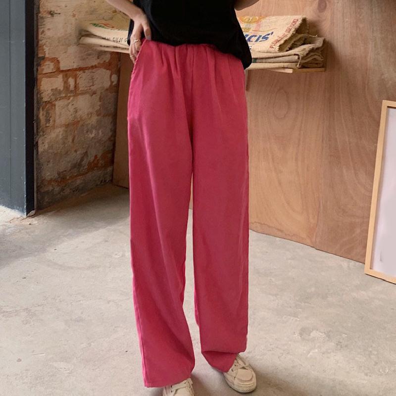 Pantalon léger femme en Velours côtelé - Ref 3430063