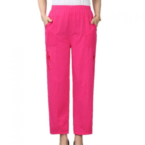 Pantalon léger femme en coton - Ref 3430132
