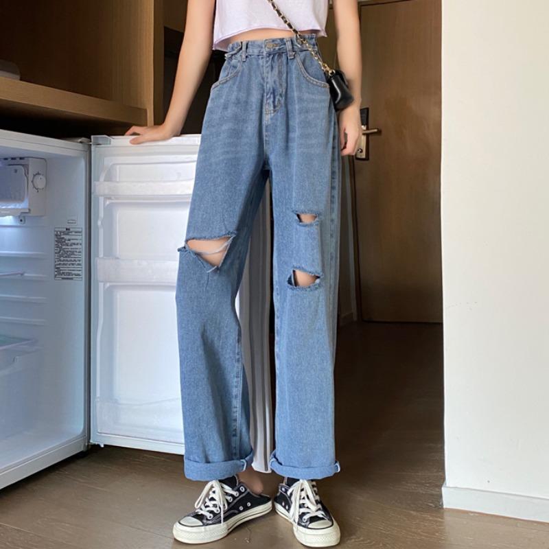 Pantalon léger femme en cow-boy - Ref 3430262