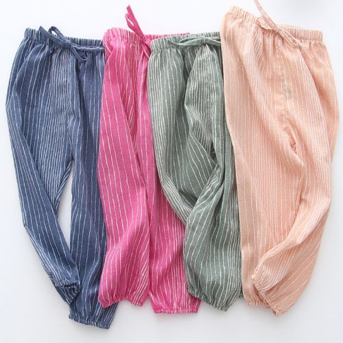 Pantalon pour garçons et filles en Toile de coton - Ref 2057676