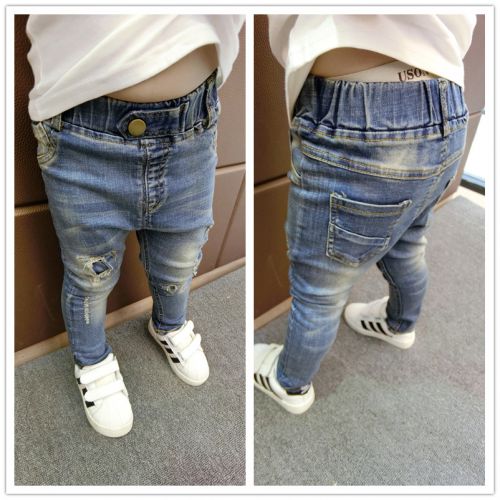 Pantalon pour garçons et filles BABY DOU en toile - Ref 2057794
