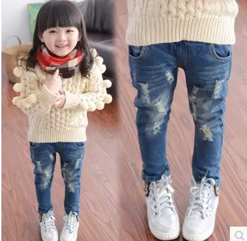 Pantalon pour garçons et filles en toile - Ref 2057799