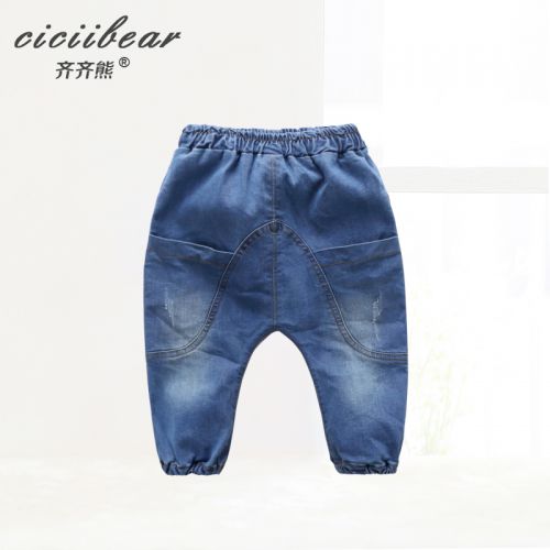  Pantalon pour garçons et filles CICIIBEAR en Toile de coton - Ref 2057823