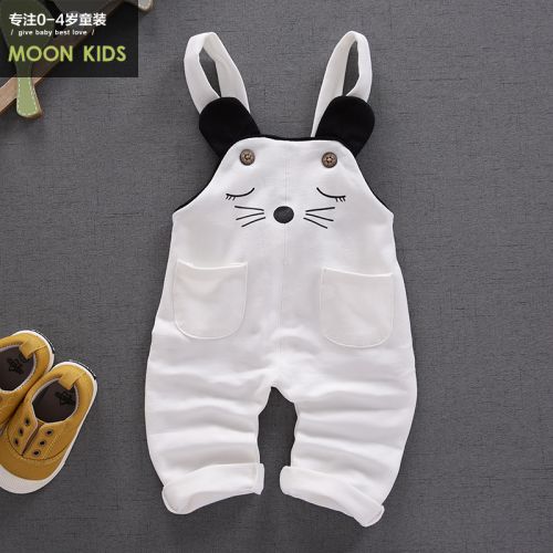 Pantalon pour garçons et filles MOON KIDS en Toile de coton - Ref 2057834