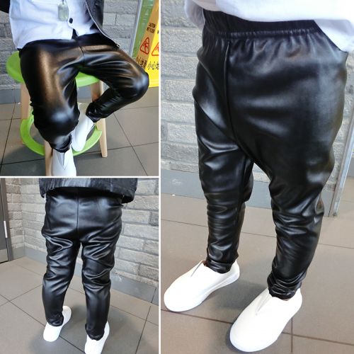 Pantalon pour garçons et filles MMY-KZ en cuir - Ref 2057872