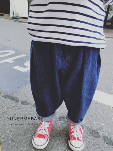 Pantalon pour garçons et filles en toile - Ref 2057899