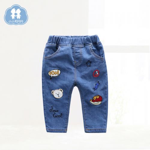  Pantalon pour garçons et filles CICIIBEAR en Toile de coton - Ref 2057951
