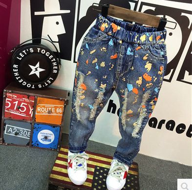  Pantalon pour garçons et filles en toile - Ref 2057982
