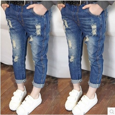  Pantalon pour garçons et filles en toile - Ref 2058001