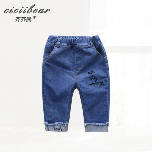  Pantalon pour garçons et filles CICIIBEAR en Toile de coton - Ref 2058018