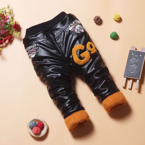 Pantalon pour garçons et filles en cuir - Ref 2058142
