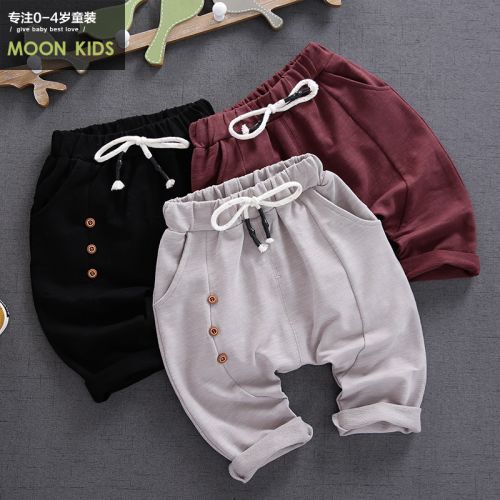 Pantalon pour garçons et filles en Toile de coton - Ref 2058153