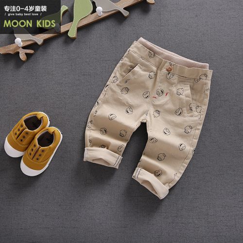 Pantalon pour garçons et filles MOON KIDS en Toile de coton - Ref 2058170