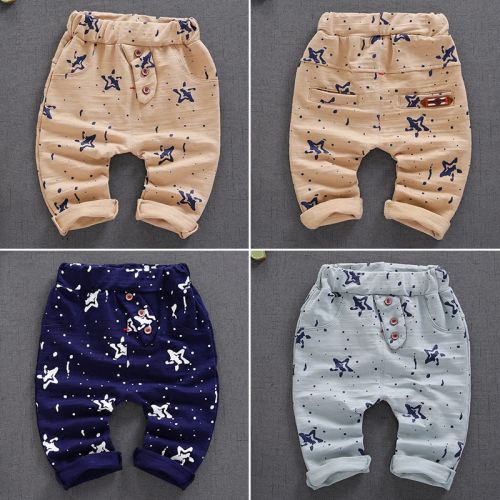Pantalon pour garçons et filles en Toile de coton - Ref 2058183