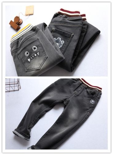 Pantalon pour garçons et filles en toile - Ref 2058186