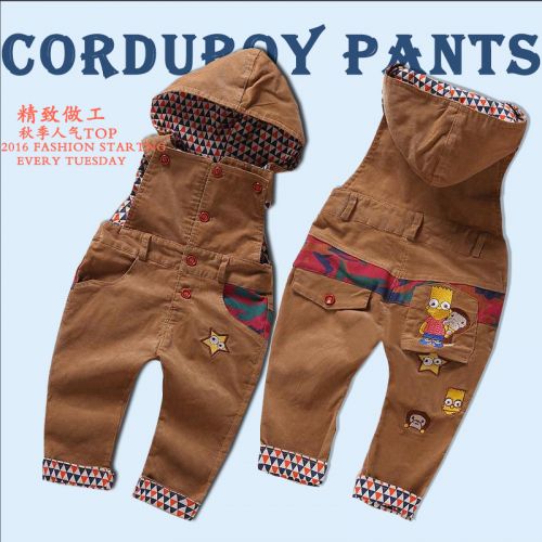 Pantalon pour garçons et filles coton coloré - Ref 2058320