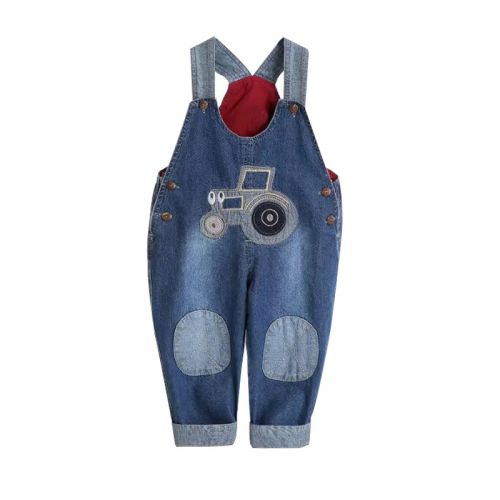 Pantalon pour garçons et filles en toile - Ref 2058353