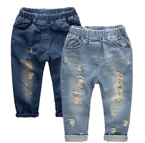 Pantalon pour garçons et filles en toile - Ref 2058378
