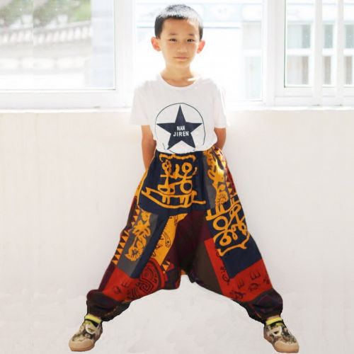 Pantalon pour garçons et filles M. Paik Le coton biologique - Ref 2058438
