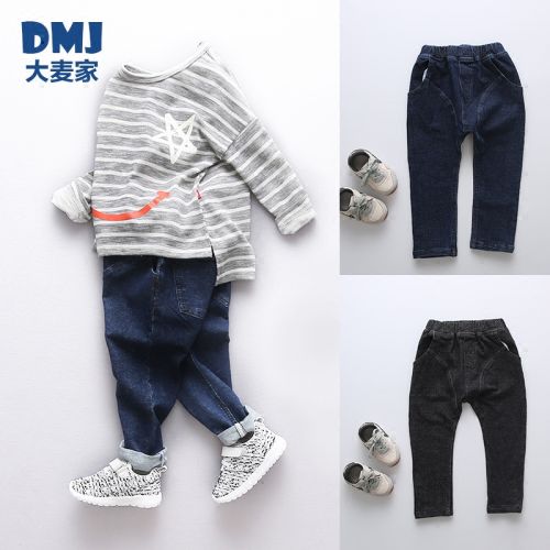 Pantalon pour garçons et filles jeans - Ref 2058478