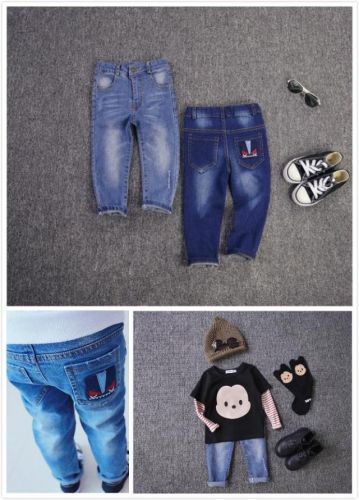 Pantalon pour garçons et filles en toile - Ref 2058486