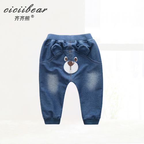  Pantalon pour garçons et filles CICIIBEAR en Toile de coton - Ref 2058639