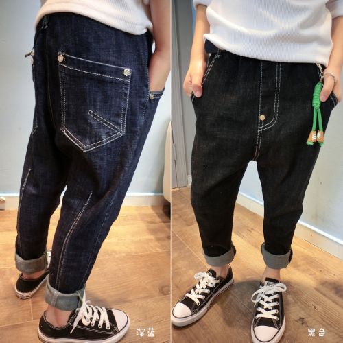 Pantalon pour garçons et filles . en toile - Ref 2058644