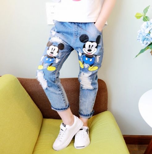 Pantalon pour garçons et filles en toile - Ref 2058657