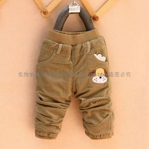 Pantalon pour garçons et filles dans en velours côtelé - Ref 2058765