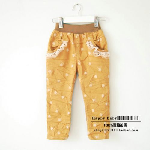 Pantalon pour garçons et filles en Toile de coton - Ref 2058804