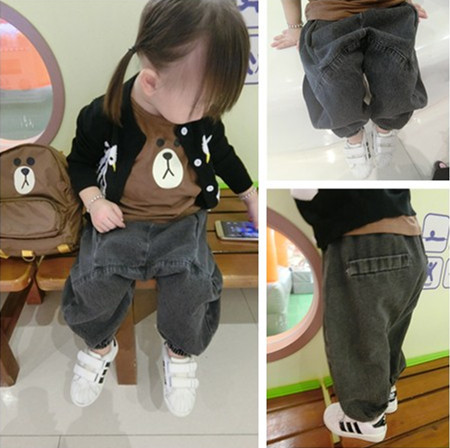 Pantalon pour garçons et filles en toile - Ref 2059232